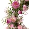 20" Mauve & Dusty Pink Ranunculus & Eucalyptus Wreath by Ashland®